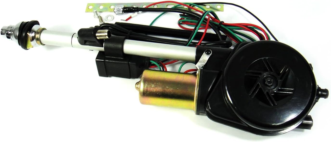 Automatic Power Antenna Aerial Mast AM FM Radio OEM Antenna Replacement Kit for Mercedes W123 W124 W210 E W126 W140 S W201 W202 C R107 R129 SL