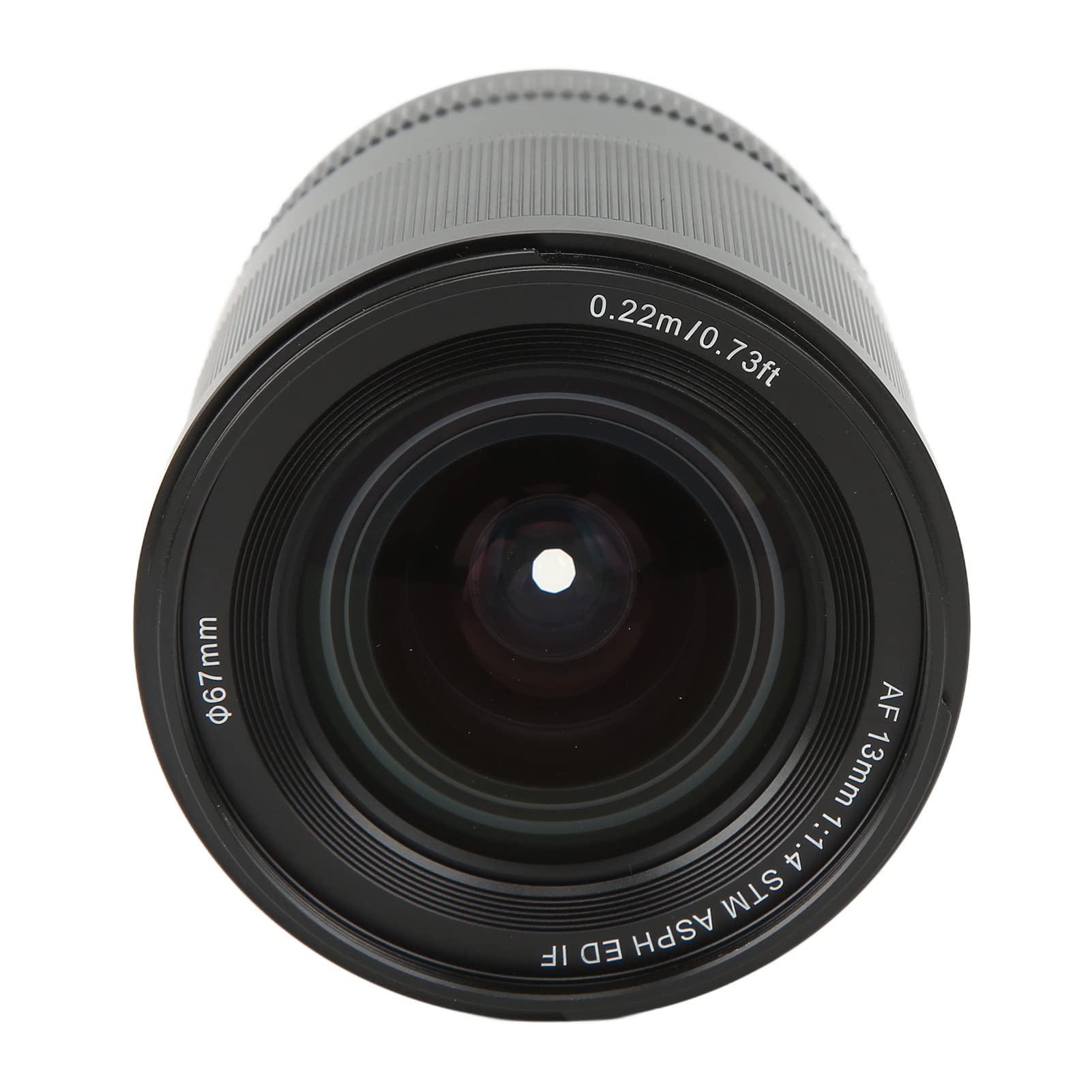 Obiettivo Focale Fisso, Obiettivo Autofocus Ultra Grandangolare AF 13mm F1.4 Vetro Ottico in Lega per le Riprese