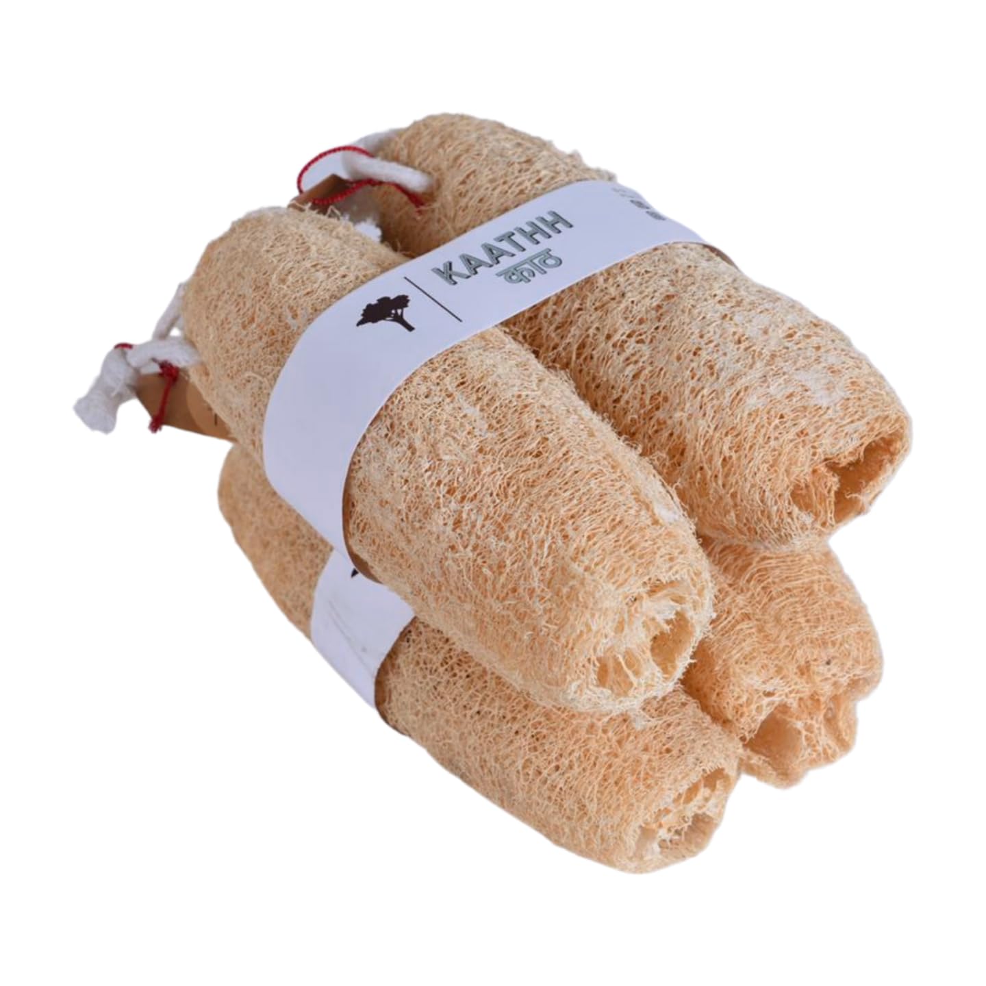 KAATHH Loofah Sponge Pack of 4 for Bathing, Exfoliate Skin, Men & Women Body Sponge & Scrubber For Men & women.-picture-16