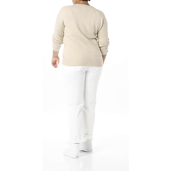 Amazon-Essentials-Womens-Classic-fit-Soft-Touch-Long-Sleeve-Crewneck-Sweater Amazon Essentials Women's Classic-Fit Soft Touch Long-Sleeve Crewneck Sweater, Beige, Medium