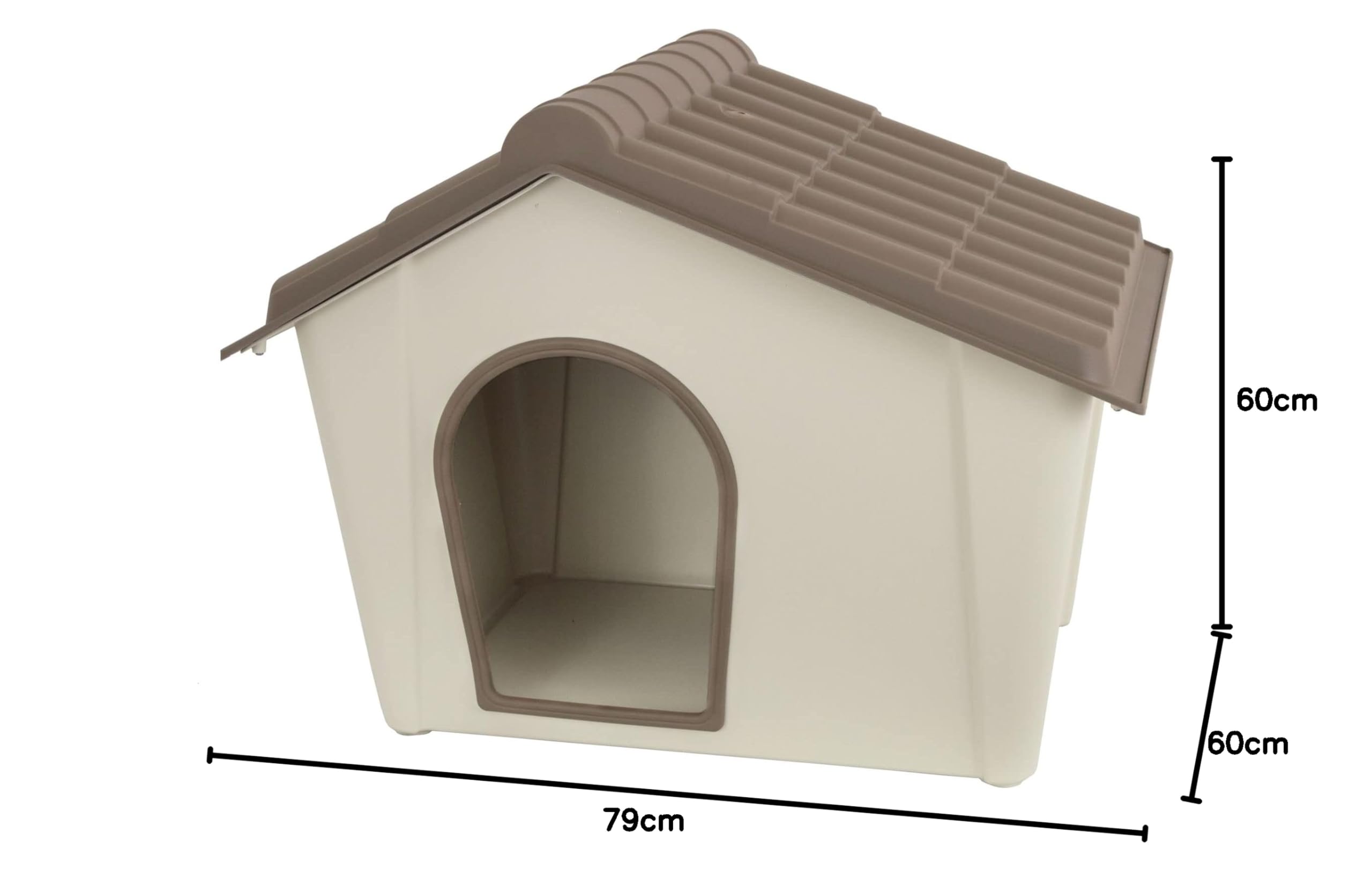 Mps2 Cuccia per cani in plastica da esterno misura " M" art 117062