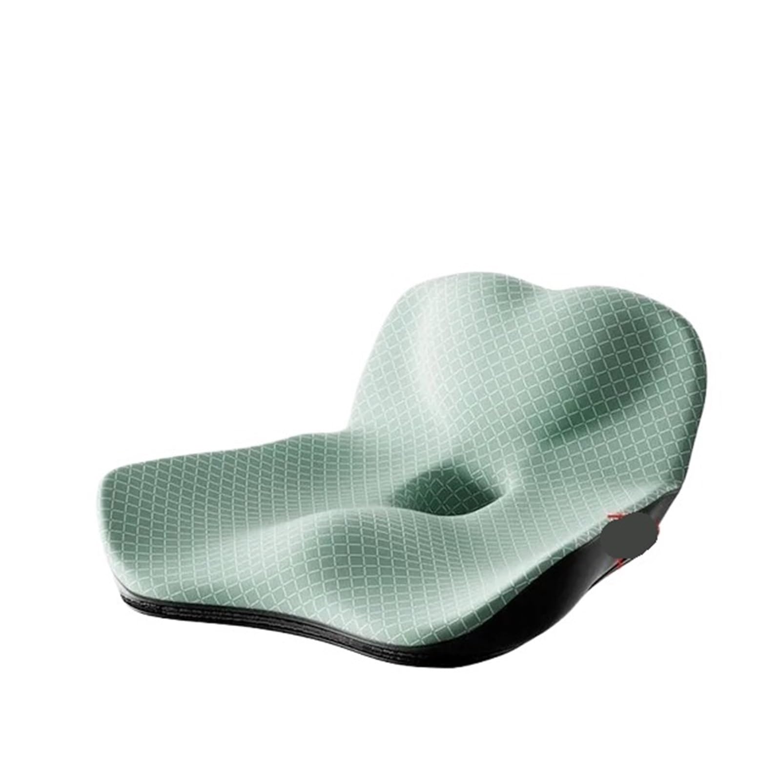Cuscino Di Seduta In Schiuma Di Memoria Coccige Memory Foam Chair Office Seat Pad Seggiolino auto Grande cuscino Cuscino for coccige for ufficio auto Cuscino Di Seduta In Schiuma Di Memoria(Green)