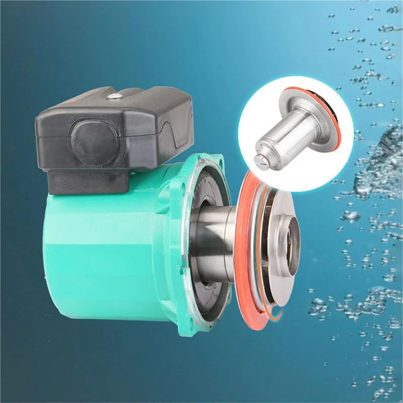 Pompa di circolazione for riscaldamento centralizzato, pompa 'acqua calda a caldaia silenziosa, booster, calore, inscatolata for tubazione a pavimento Ad alte prestazioni