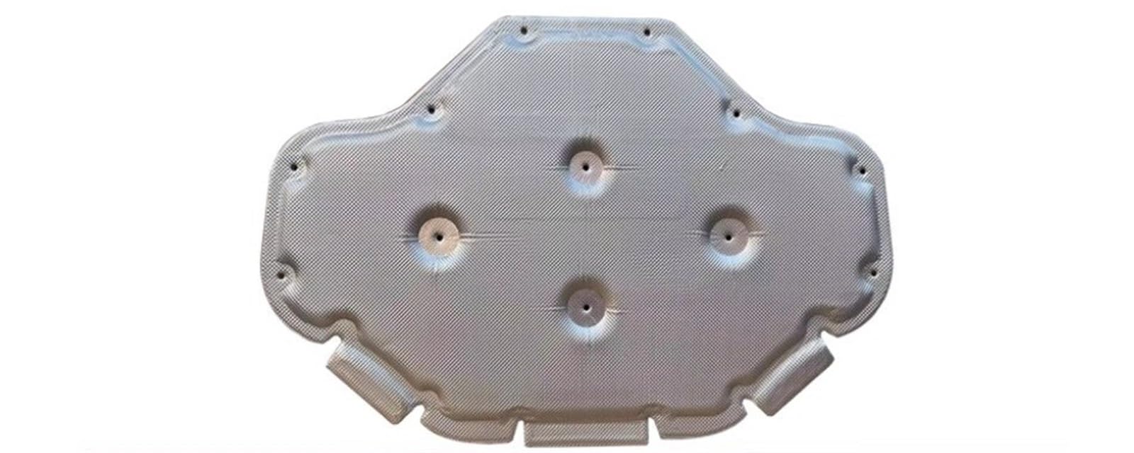 Gtdtixc F Ront Bonnet Sound Proo Mat Or Bmw X3 G45 2025 Cover Thermal Heat Insulation Mat Ront Hood Engine Sound Pad Soundproof(F)