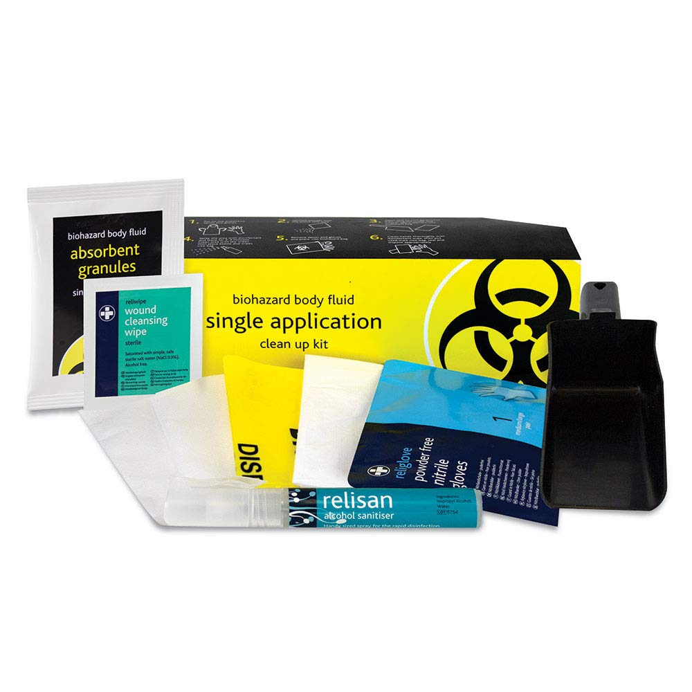 Reliance Medical Biohazard Body Spills Kit 1 Application for Ref 717, Multi