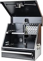 Vista 4 de Montezuma Steel 18" x 12" Triangle Shopbox, Black