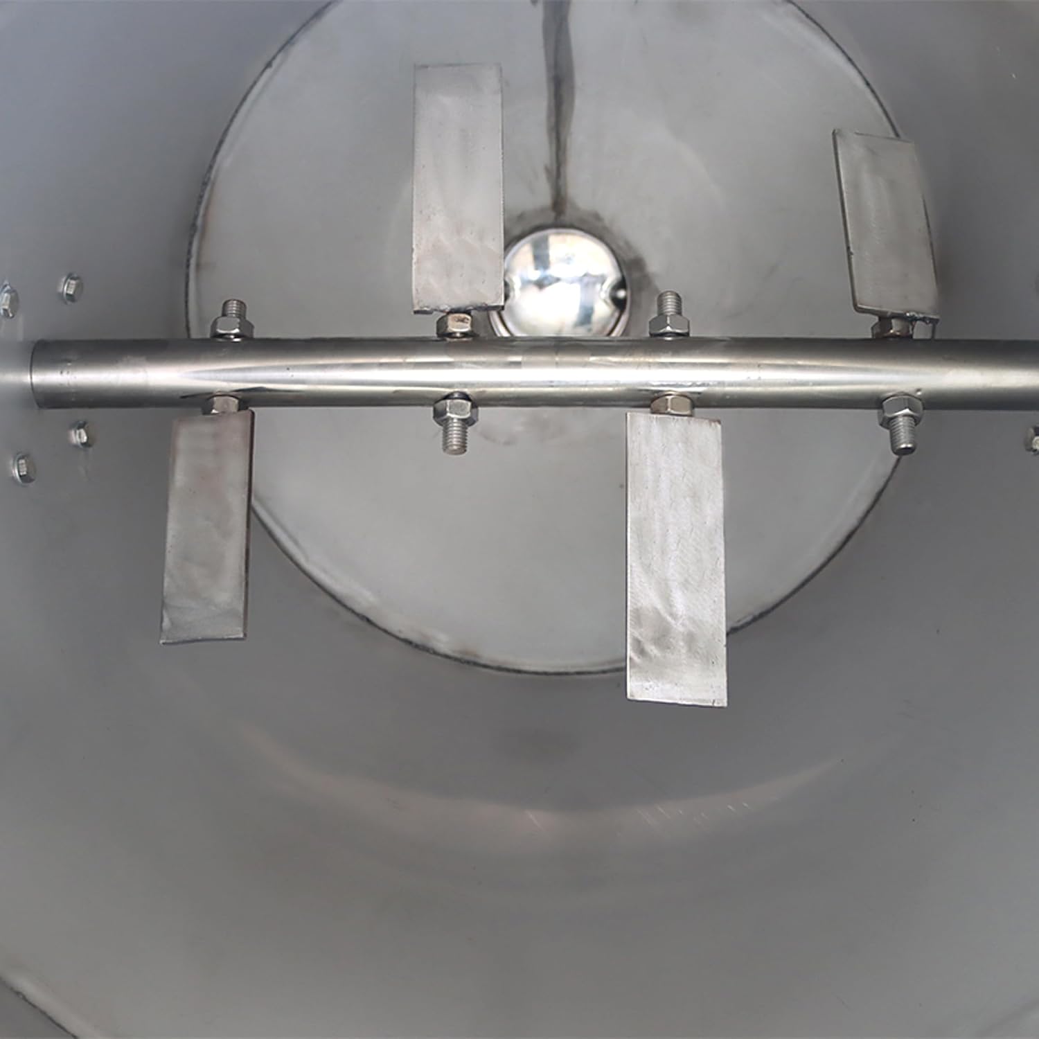 Dry Powder Mixer 200L Powder Mixer Blender Machine 360°Rotation Stainless Steel Powder Mixing Machine Granule Food Powder Drum Mixer Machine 110V 3KW