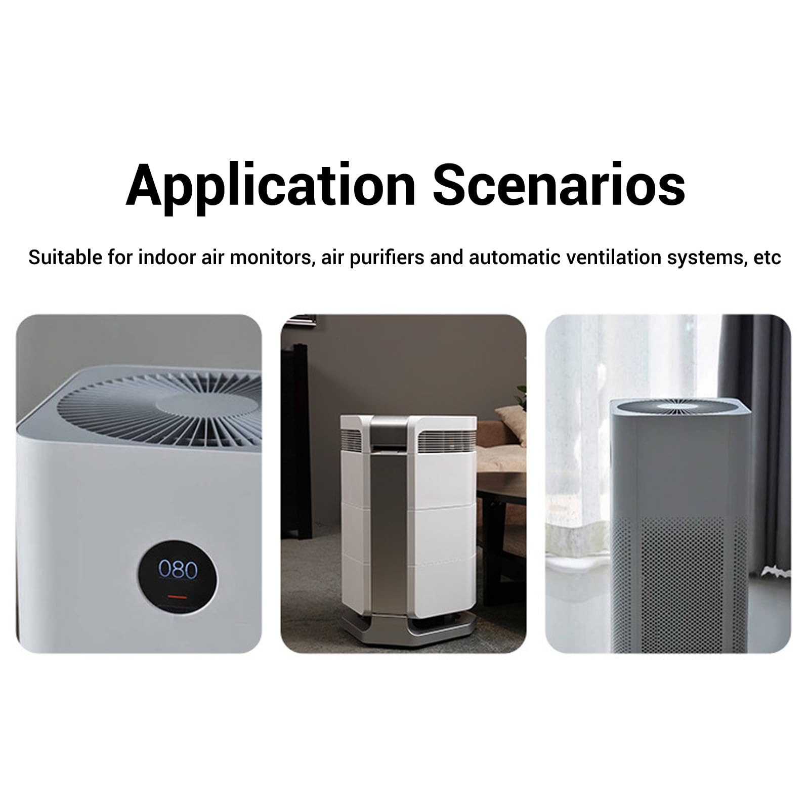 Generic Module de Capteur de Radon, Détecteur de Gaz de Radon D'intérieur, Plage 0-1000pCi/L, Faible Consommation D'énergie, Rapport Signal/Bruit élevé