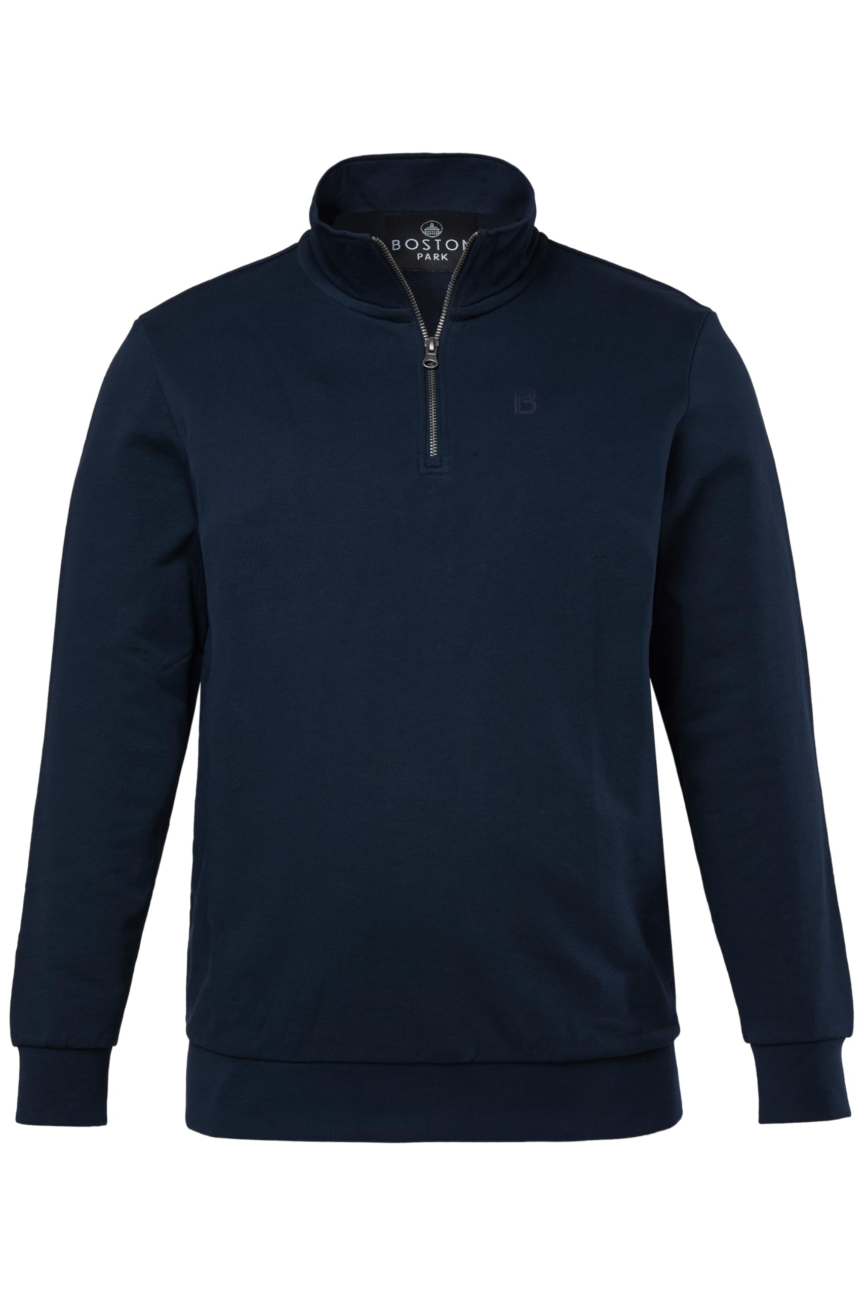 Boston Park Herren große Größen Übergrößen Menswear L-8XL Troyer, Sweat, Stehkragen mit Zipper 844322