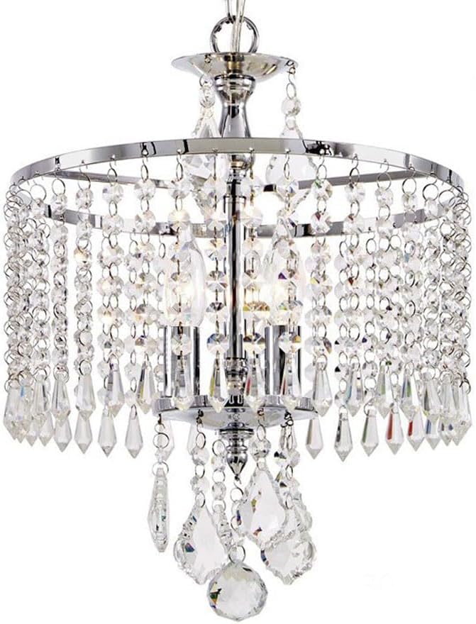 Suspension moderne en cristal lampe réglable pour sublimer vos repas