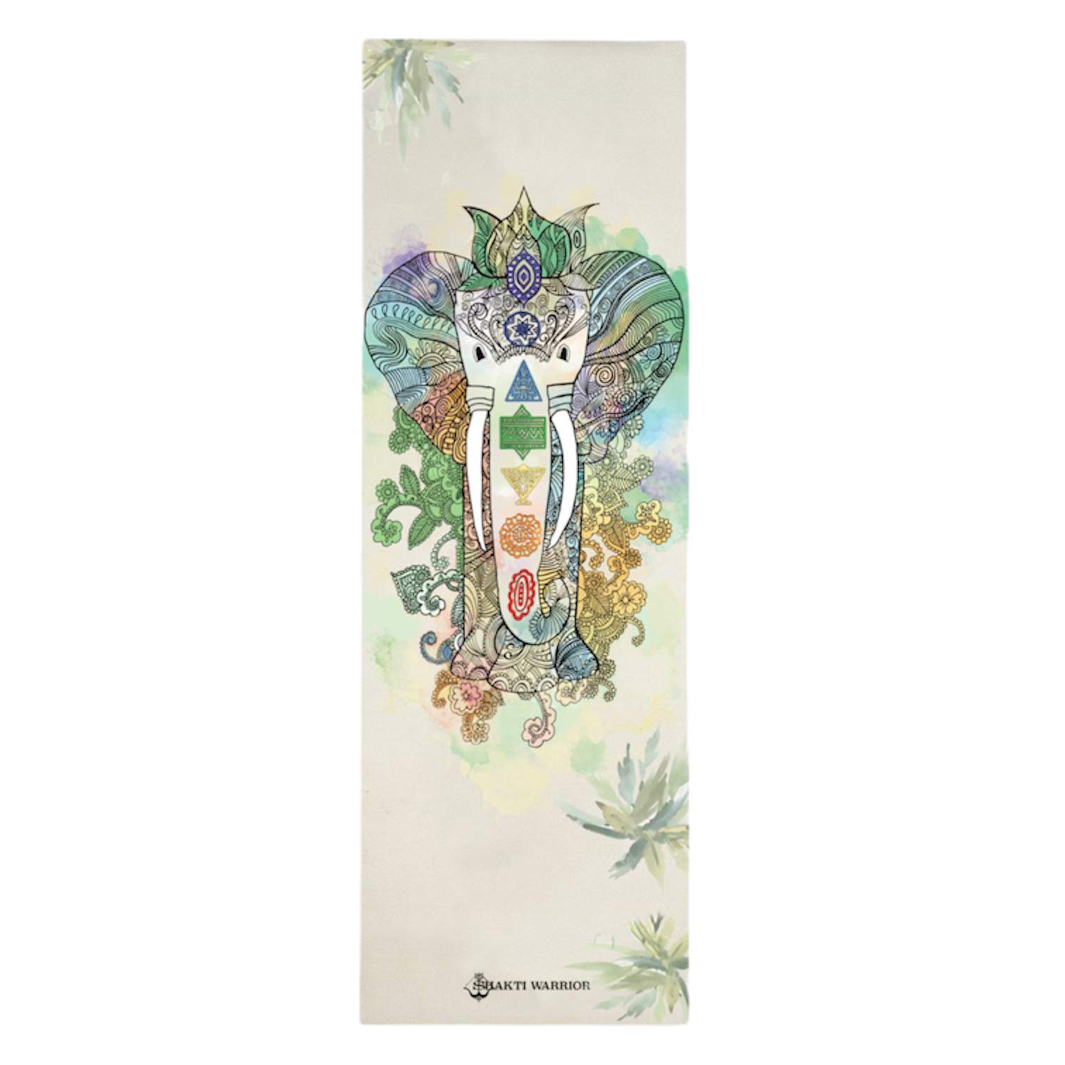 Spiritual Warrior Shakti Warrior Samskara Yoga Mat - Artist Designed, Premium Printed mats, Non Slip, Great for Regular & Hot Yoga, Pilates and Workout (72 inch x 24 inch x 5mm Thick) (B087D899GB) Amazon Price History, Amazon Price Tracker