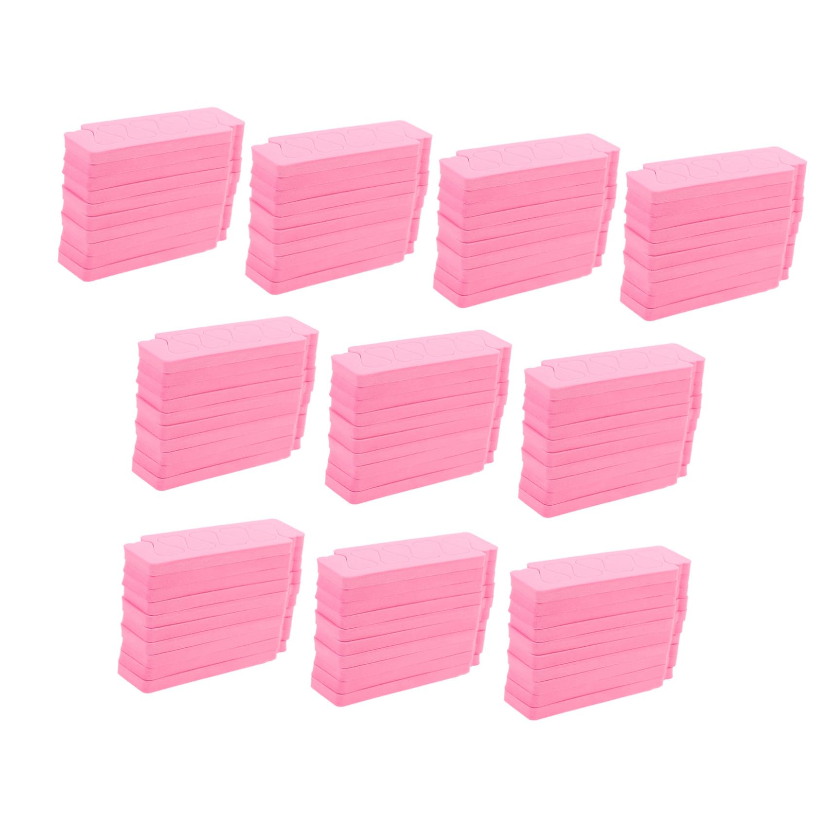 WOFASHPURET 100Pcs Toe Separators for Nail Art Easy Access Finger Spacers for Drying Fresh Polish Essential Nail Tools for Manicure Foot Care