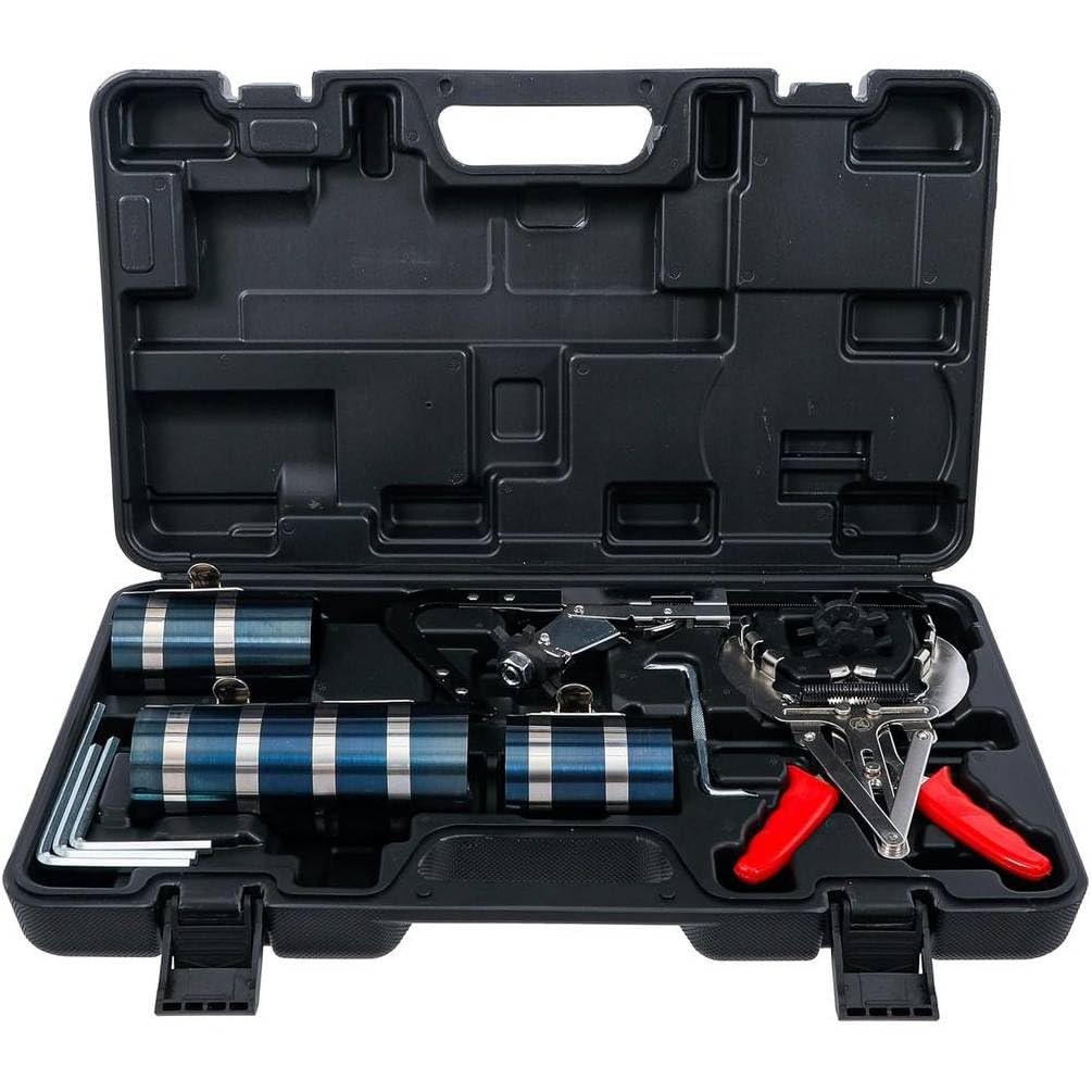 D-Work Set di compressione di segmenti, 27 x 7,6 x 47,5 cm, acciaio, 3 pezzi, prestazioni e tenuta del motore