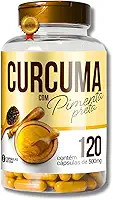 [RN] Cúrcuma com Pimenta Preta 120 Cápsulas 500mg