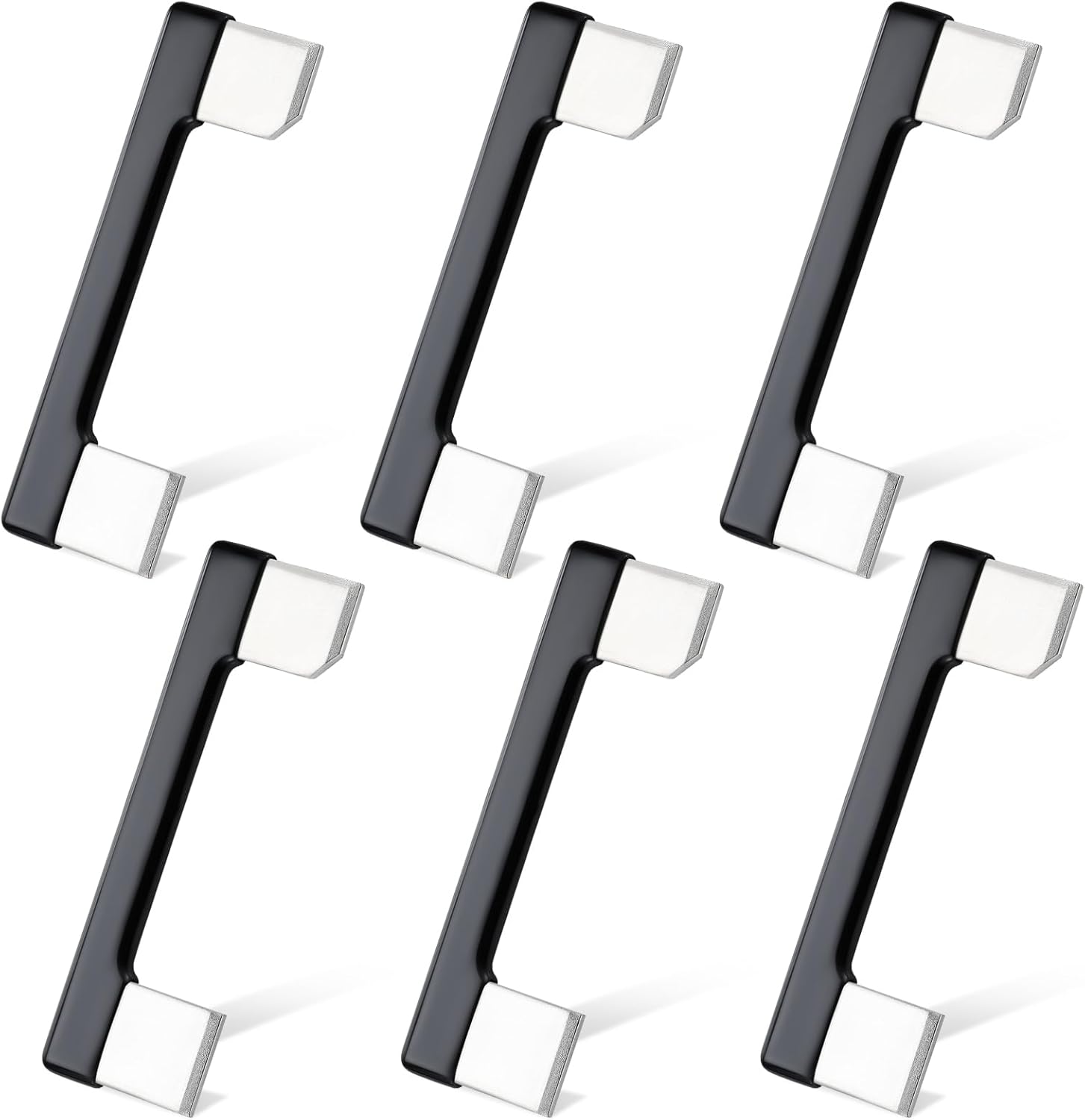 Relaxweex 6 Pcs 200 Amp Meter Socket Jumper Assembly Bypass Jumper for Bus Electrical Meter Base Link Standard 2-1/4'' Handles Strong Insulation for Testing Circuit Security