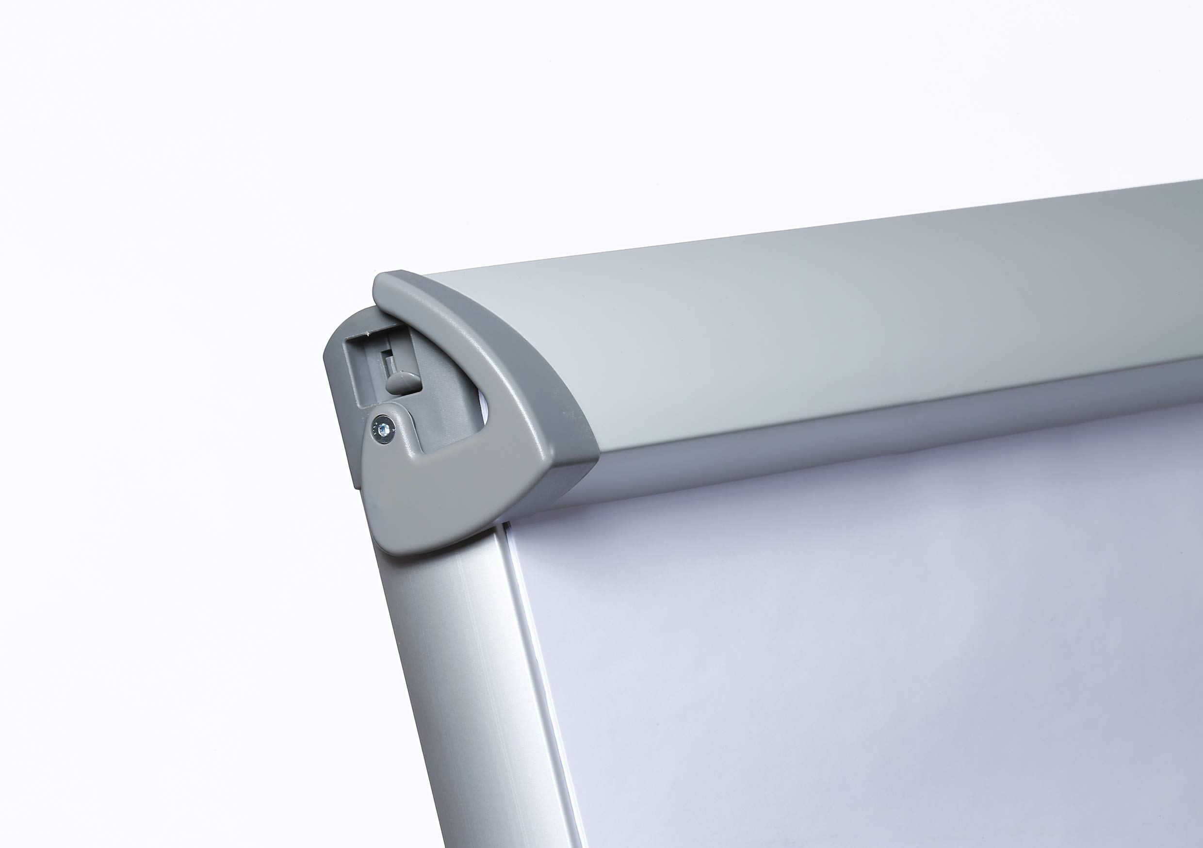 Dahle 96011-15731 Professional Flip-Chart (Schreibfläche: 105 x 68 cm, Aufstellhöhe 195 cm, höhenverstellbar, mit Ablagefach, magnetisch)
