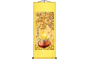 Zzooi Feng Shui Money Tree Wall Art: Fortune and Wealth Unleashed