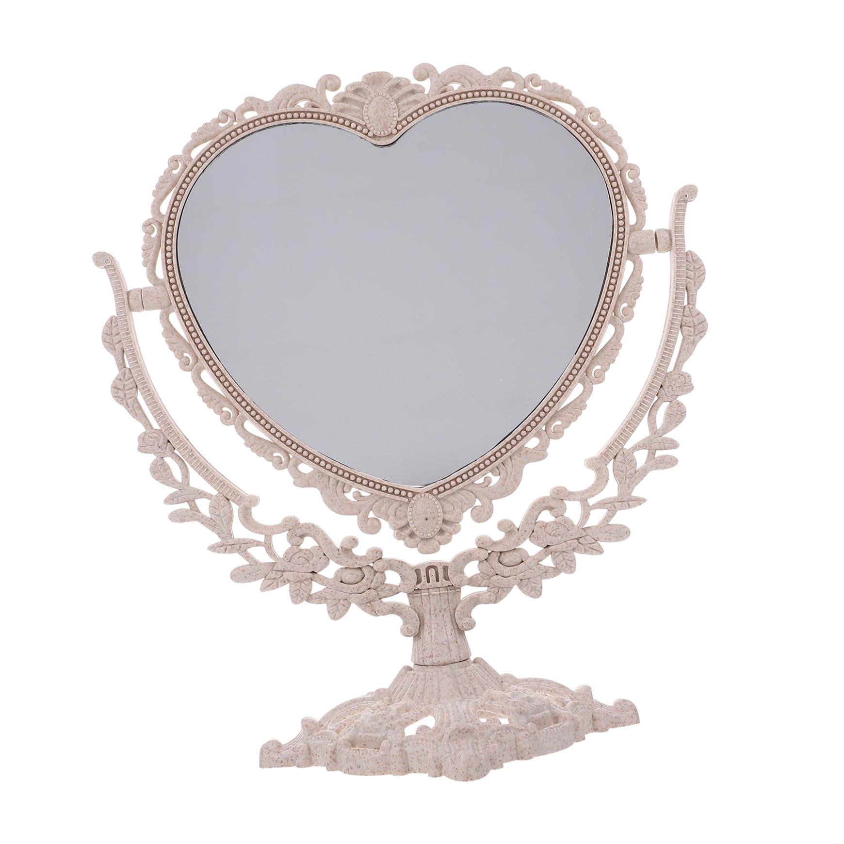 Miroir maquillage rotatif pour une coiffeuse élégante et lumineuse