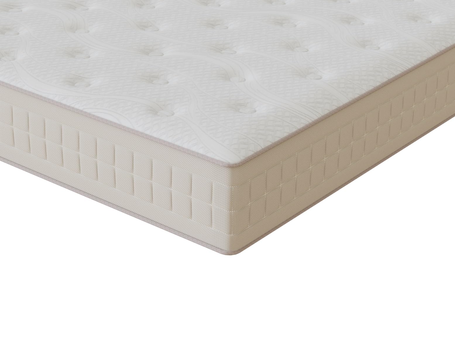 Materasso Matrimoniale 160x190 Memory Morbido per Italiano.Traspirante e Ergonomico.100% STANDARD OEKO-TEX Alto 25CM