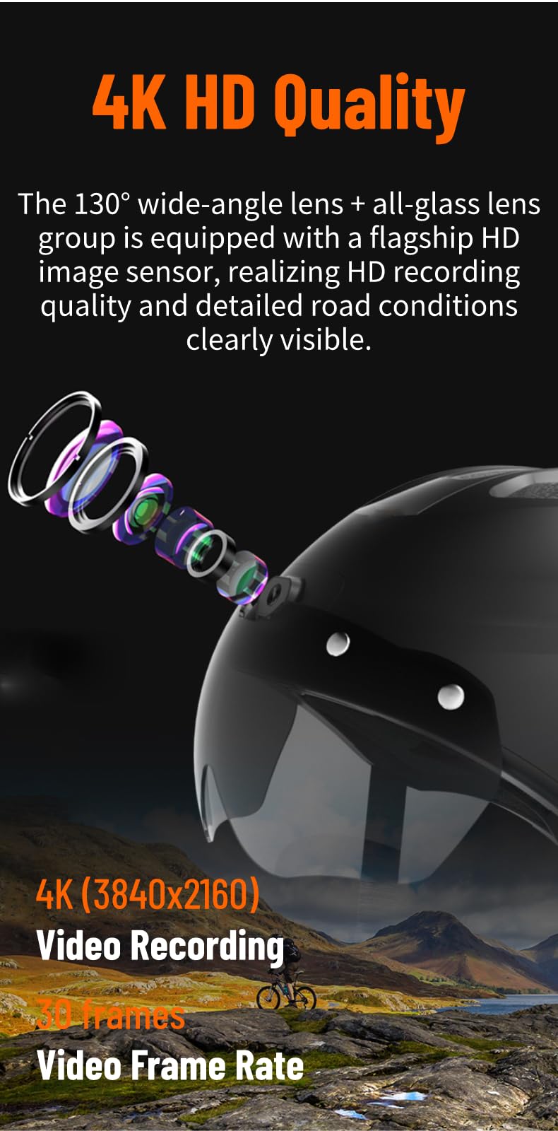 Ciclisti Casco Bici Con Luci Integrate Lumos Casco per Bici Smart Ultra con MIPS