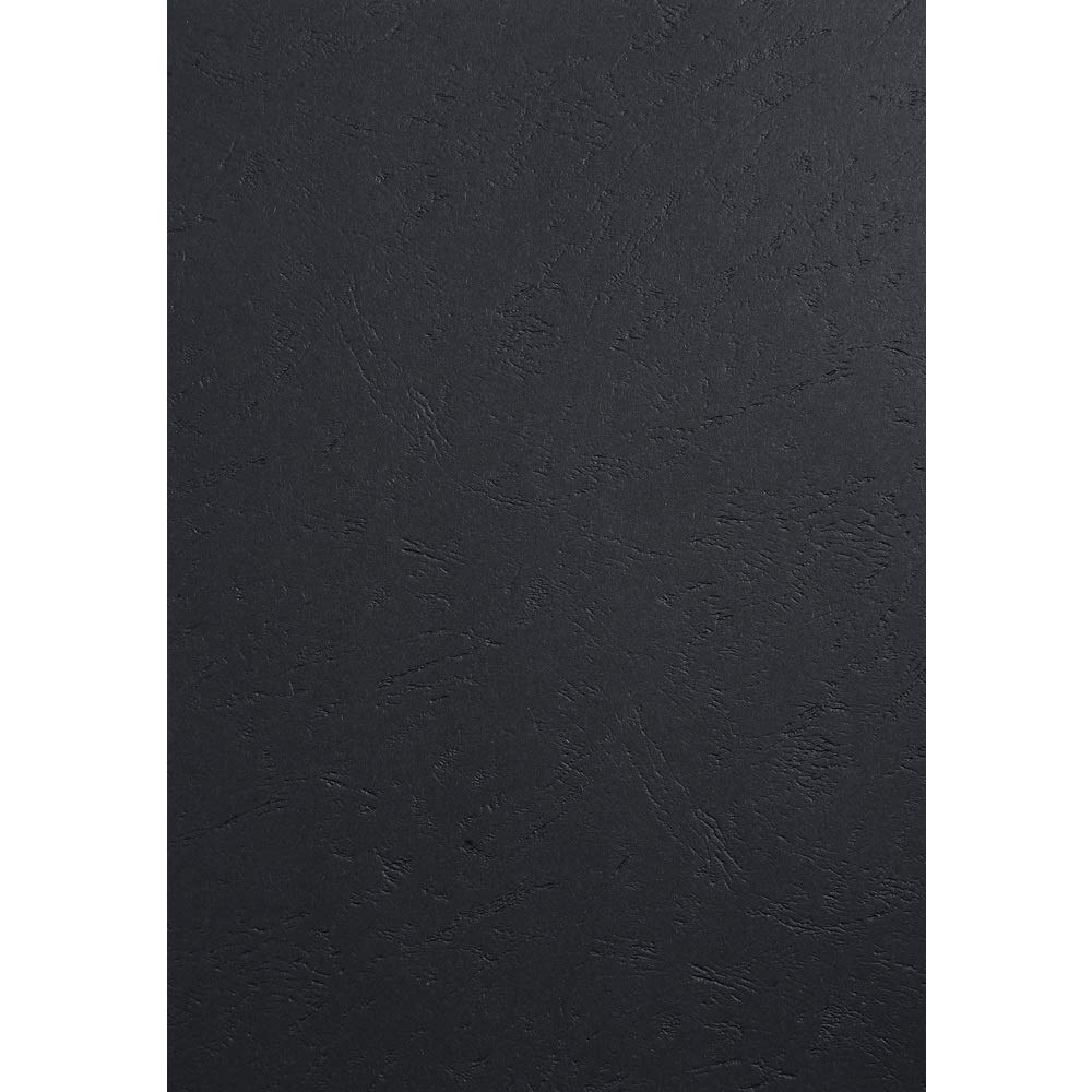 Exacompta Lote de 100 cubiertas/cartulinas de dossiers, Negro, A4