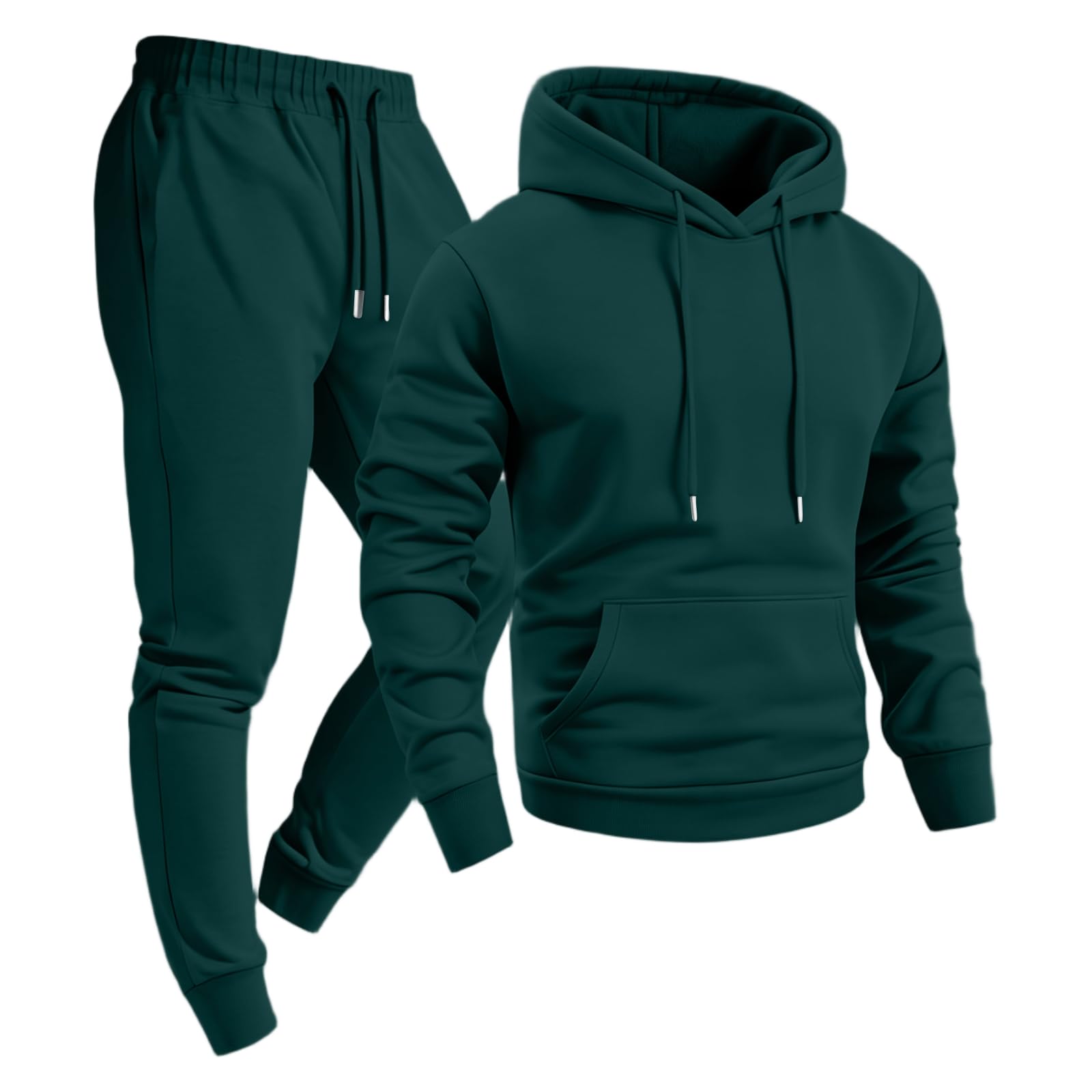 Sweatpants and Hoodie Set Long Sleeve Hoodies Sweatsuits Sets Running