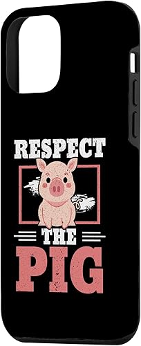 Miniatura 2 de iPhone 12 mini Respect The Pig Farm Animal Piggy Farmer Pig Lover Case