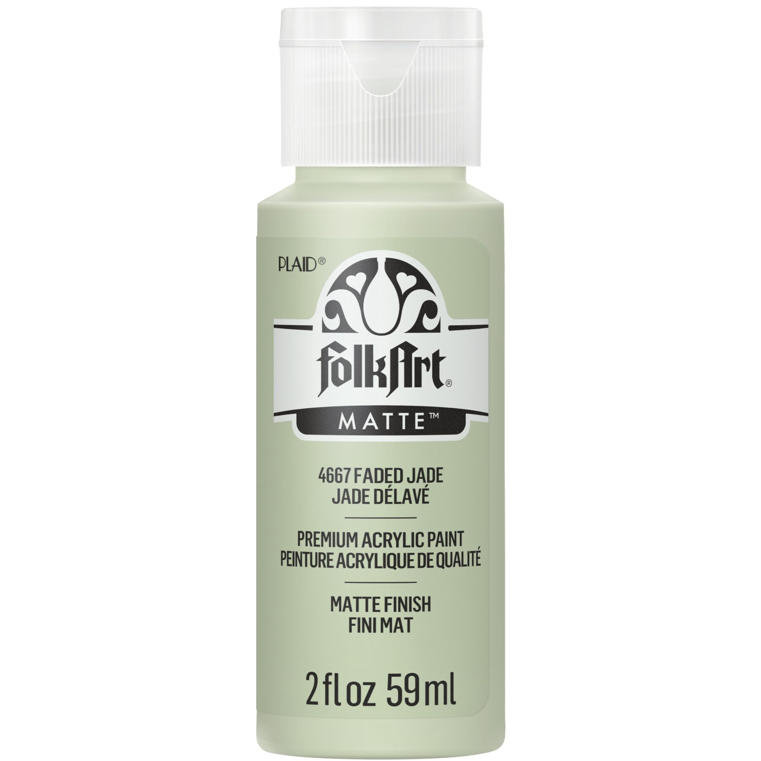 FolkArt Acrylic Paint, 2 oz, Faded Jade