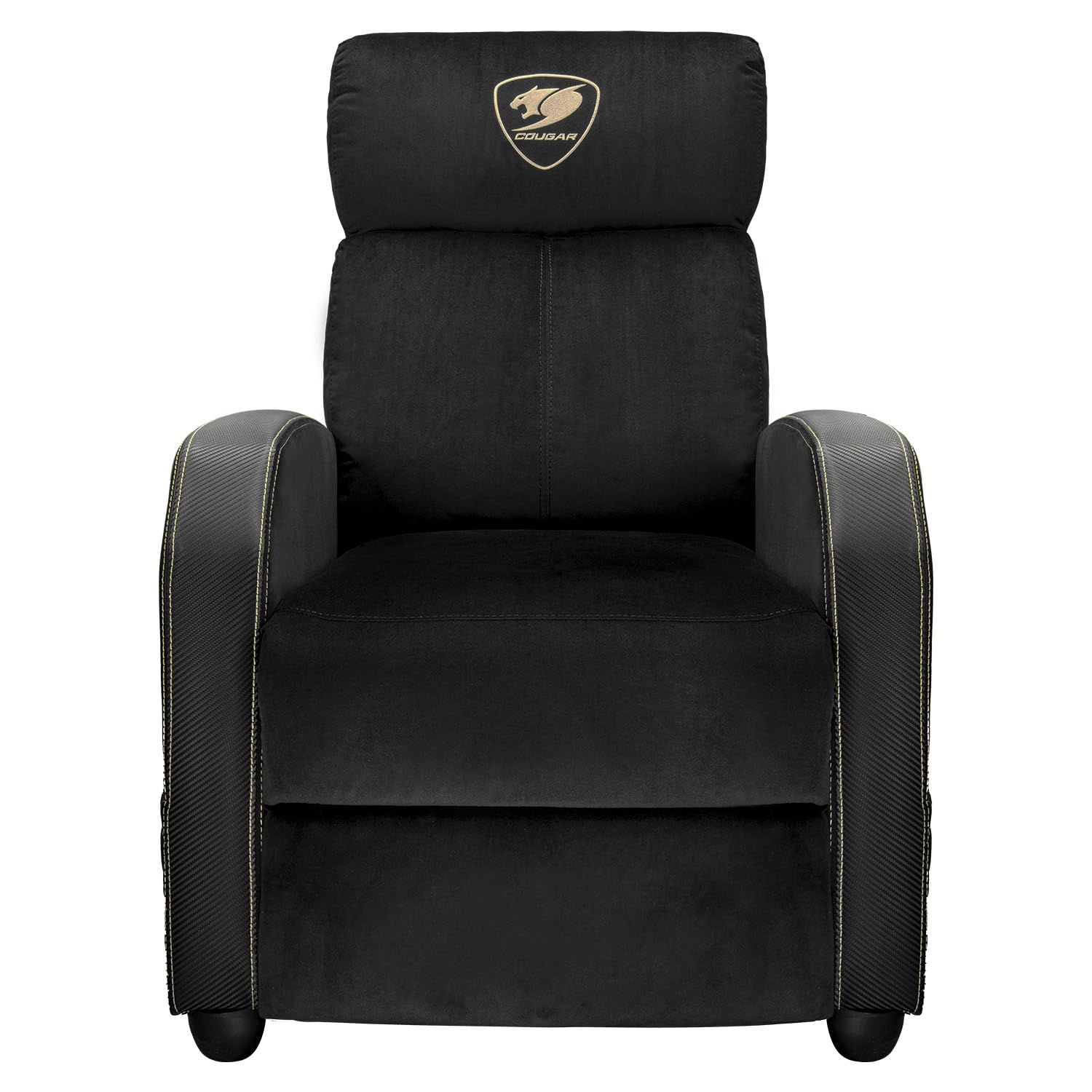COUGAR Gaming | Fauteuil Gaming | Ranger Elite Royal - Hauteur de 100 cm - Largeur de 67 cm - Profondeur d'assise de 49 cm - Supporte jusqu'à 135 kg - Tissu Velours Respirant