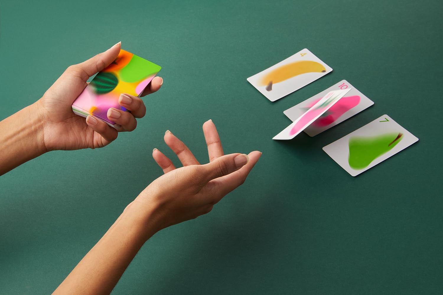 CMYK Fruit Fight Card Game – Magenta Edition, Beautiful, Deluxe Versions of The Best Modern Card Games