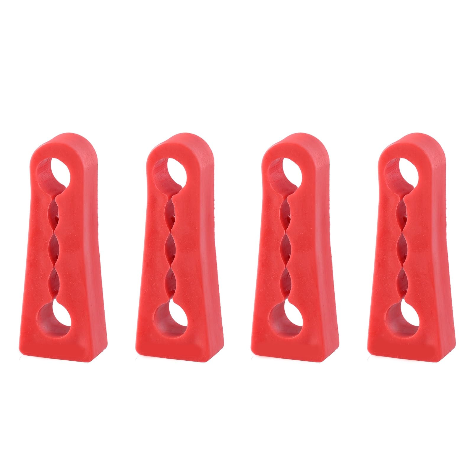 Dwdui Red Car Door Lock Sound Deadener Damper Buffer For Mitsubishi L200 For Mirage For Delica For Attrage