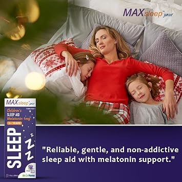 MAX Sleep Junior for Kids - Melatonin Sleep Drops for Sweet Dreams