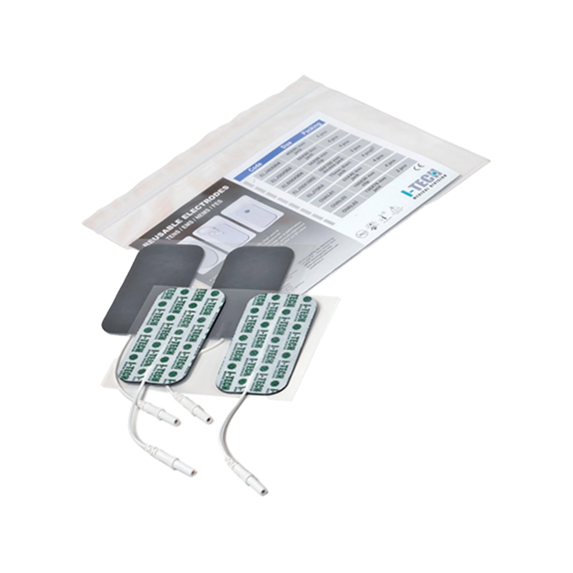I TECH Mio-Care PRO, Elettrostimolatore 2 Canali Indipendenti, 8 Elettrodi, Display Retroilluminato, Max 100 mAh per Canale, 50 programmi: 14 medicali, 15 beauty, 21 fitness, 13 Memorie Libere