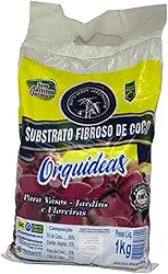 Substrato de Fibra de Coco para Orquídeas – Crescimento Saudável 1kg