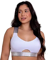 Top Academia Fitness Básico Sutiã Esportivo Alta Sustentação Bojo Removível