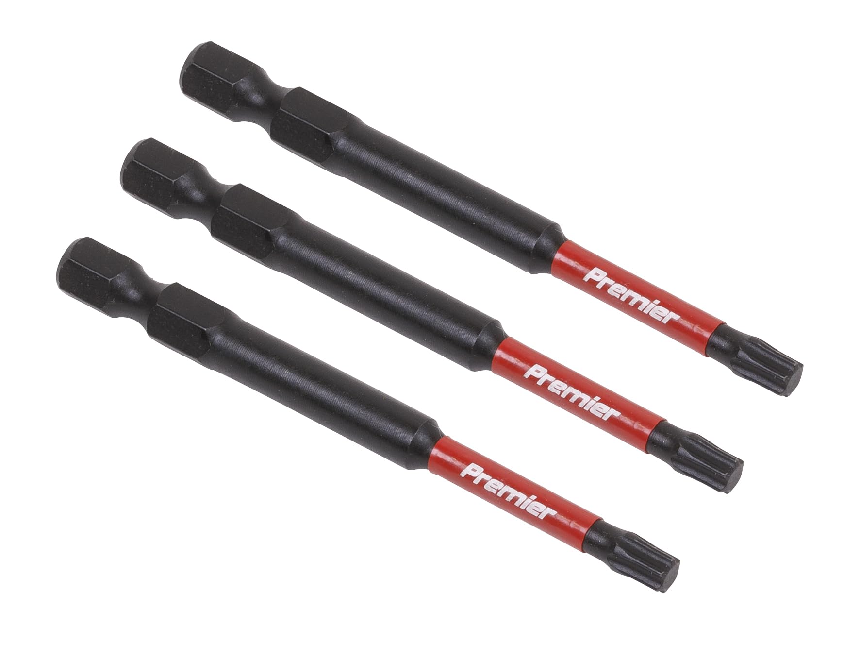 Sealey AK8268 TRX-Star* T25 Impact Power Tool Bits 75mm - 3pc