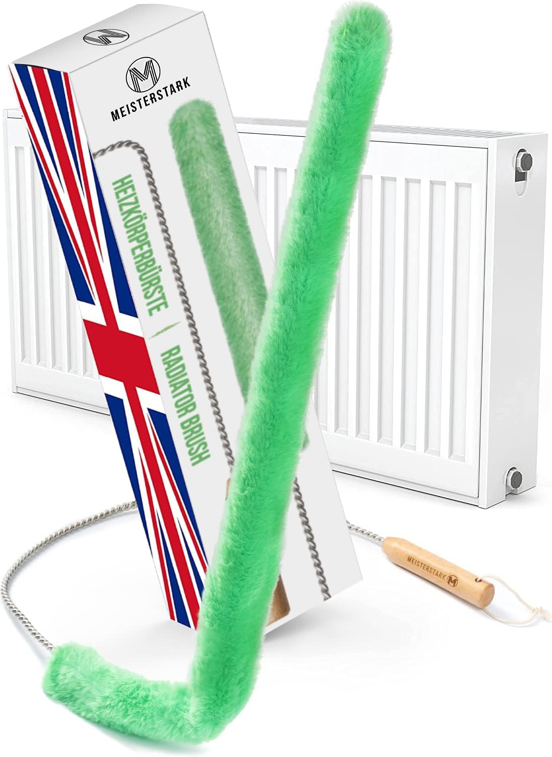 NEW Radiator Brush 2.0 [NO HAIR LOSS] Soft Radiator Cleaner Brush