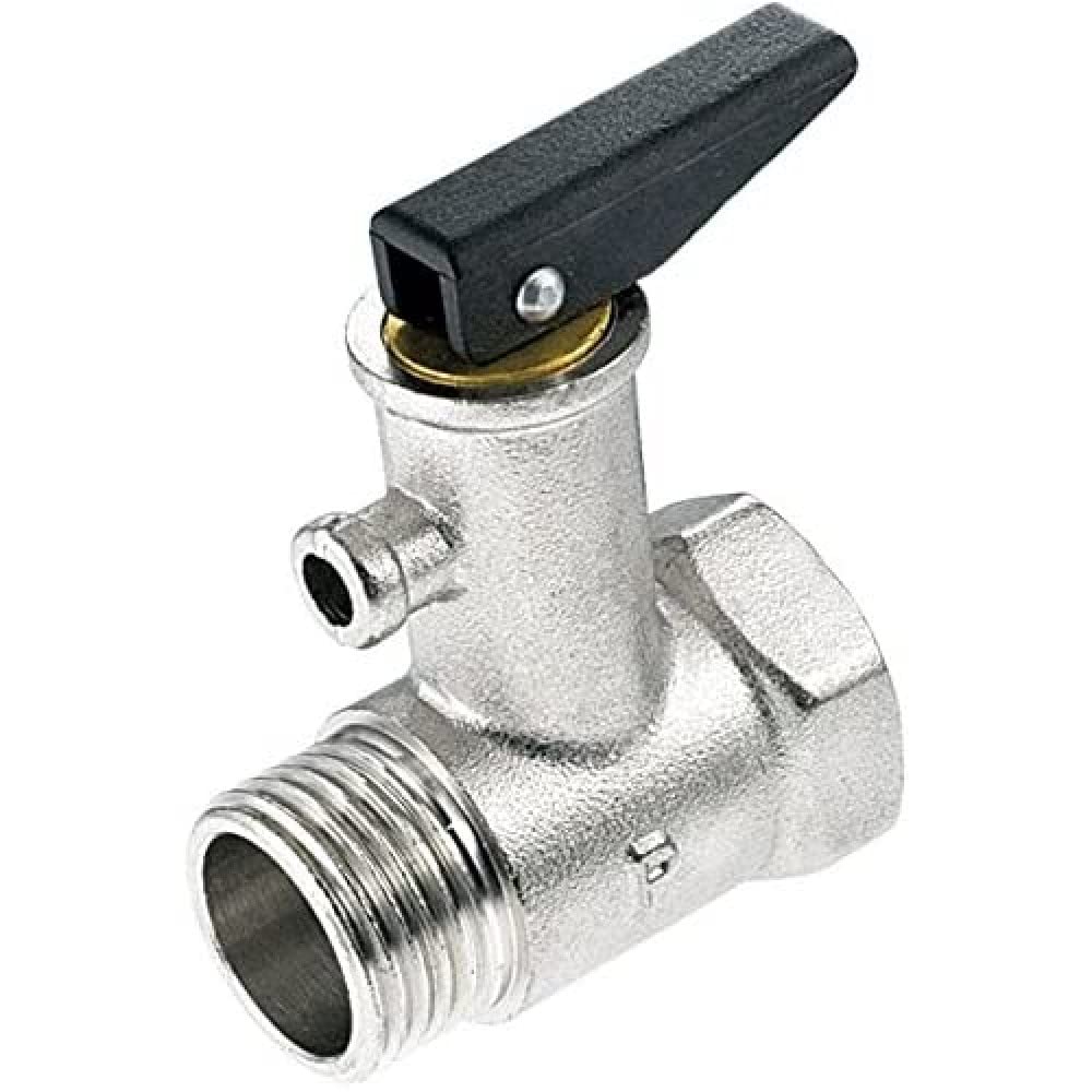 Pepte Silver 1/2" 6 Bar Universal Boiler Safety Pressure Relief Valve