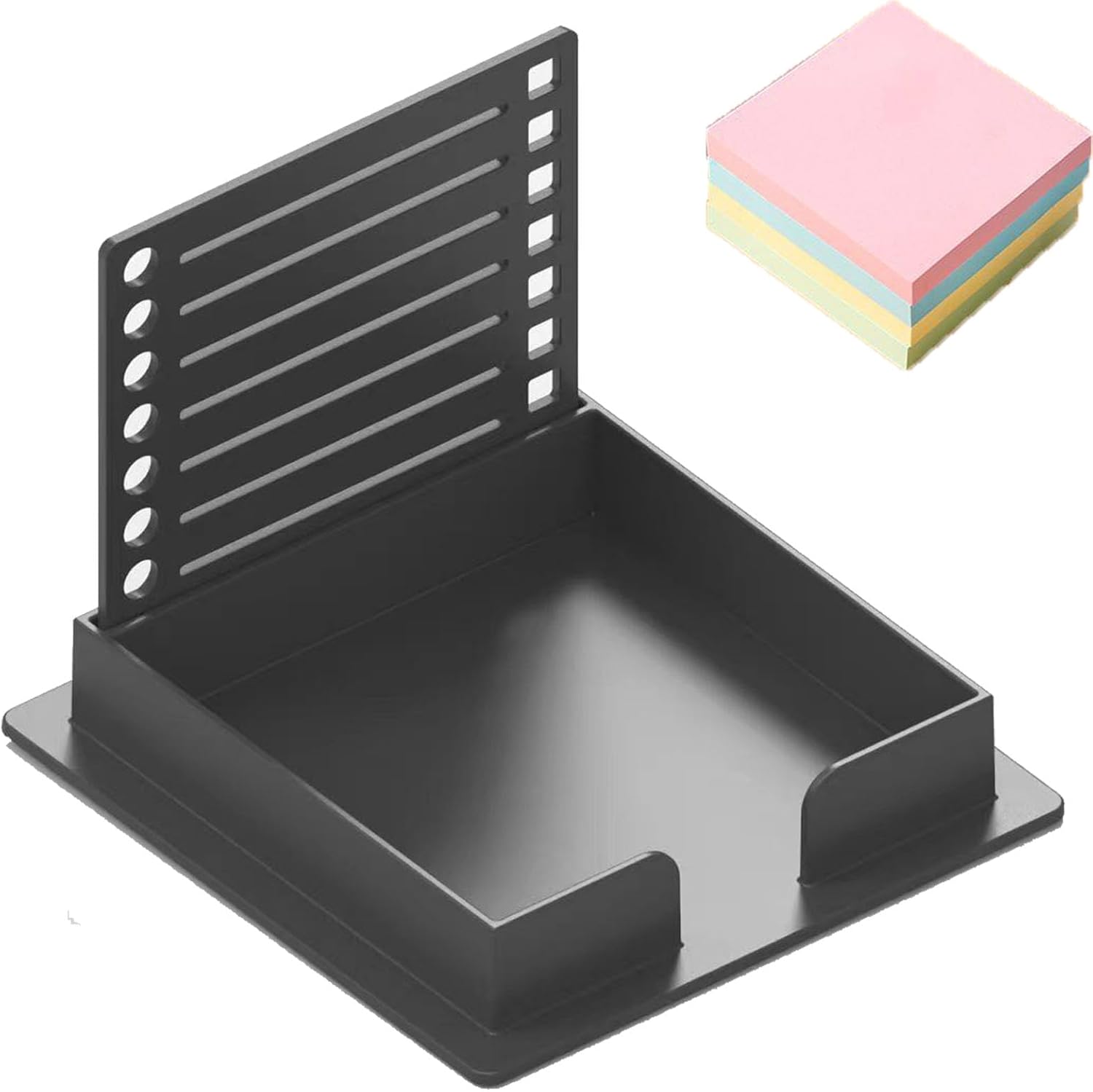 付箋ステンシル、3&times;3インチの付箋やることリストステンシル、カラフルな付箋付き、自宅やオフィスに最適