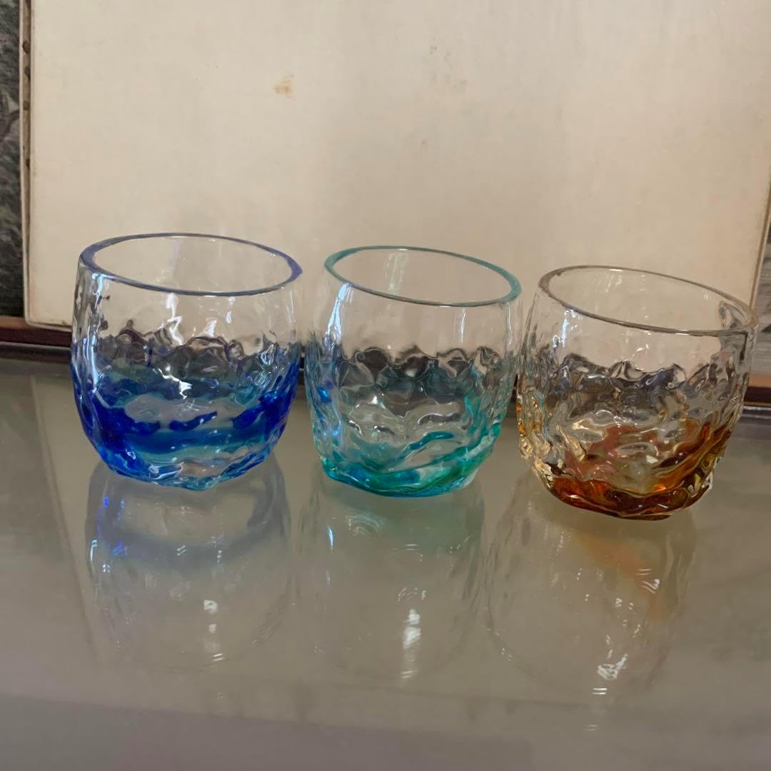 5代佐藤走波 染錦双魚藻文 そらきゅう 可杯 ぐい呑 5代佐藤走波