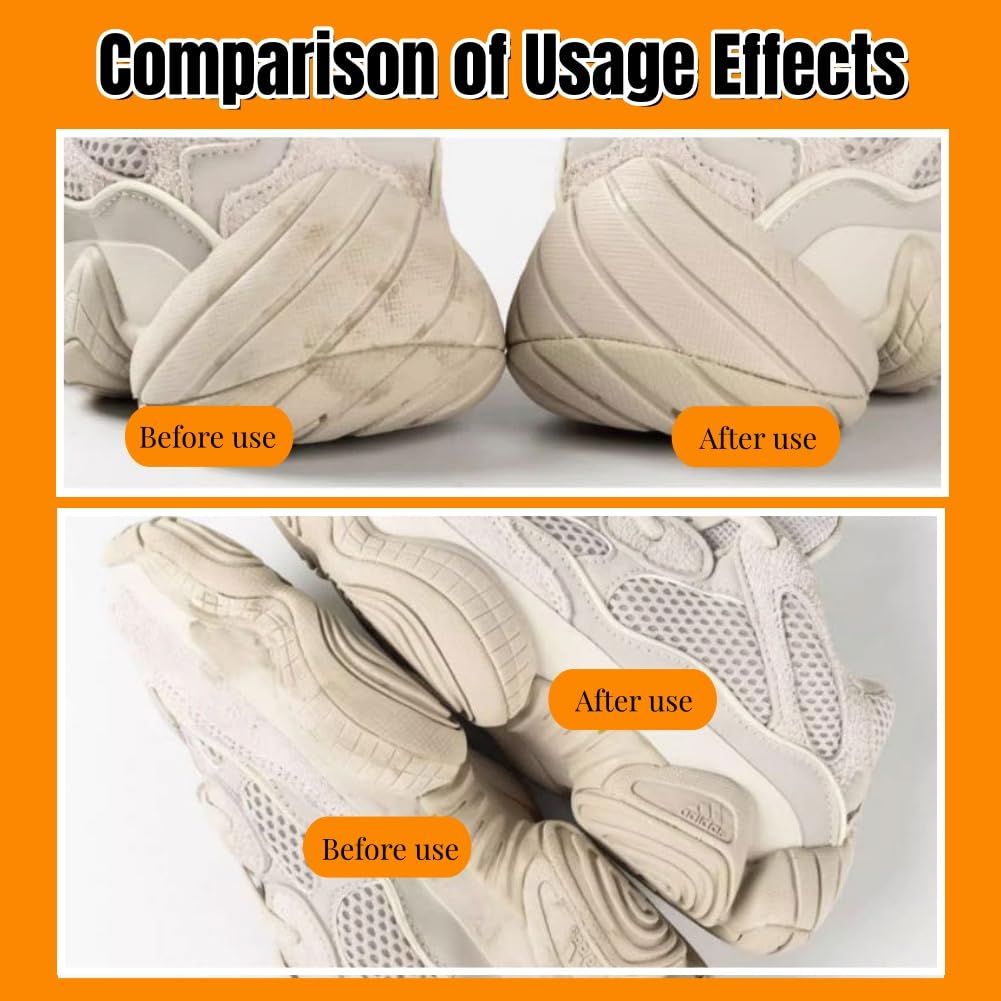 Gomma Magica,2pcs Gomme per Sneaker per Scarpe,Gomma per Pulire Scarpe,Gomma per Cancellare Lo Sporco,Gomma Scamosciata,Gomma per La Pulizia Delle Scarpe,Gomma per Scarpe in Pelle