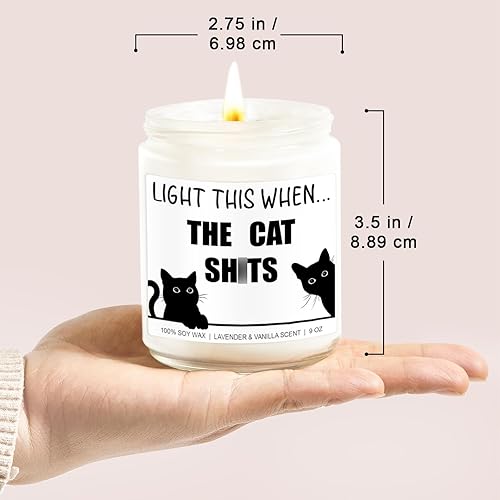 Miniatura 7 de Younift Vela de gato, regalos de gato negro, regalos de gato para amantes de los gatos, regalos para amantes de los gatos para mujeres, hombres,