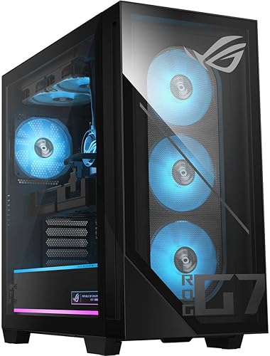 ASUS ROG G700 (2025) Gaming Desktop PC, Intel® Core™ Ultra 7 265F Processor, NVIDIA® GeForce RTX™ 5070, 1TB M.2 NVMe™ PCIe® 4 SSD, 32GB DDR5 RAM, Windows 11 Pro, G700TF-XS776