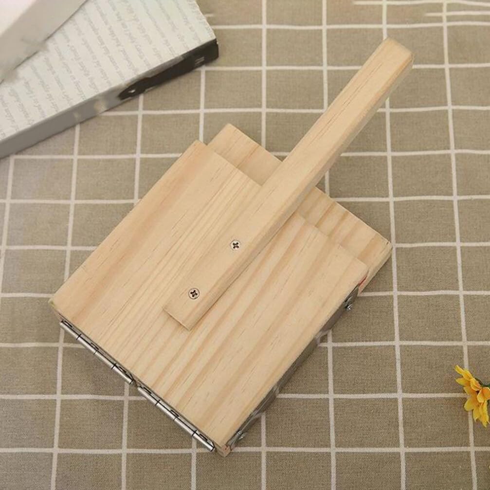 UPKOCH Wooden Dumpling Press Tool Presser for Wrappers Easy to Use Pastry Maker for Noodles and Dumplings for Beginners and Cooking Enthusiasts