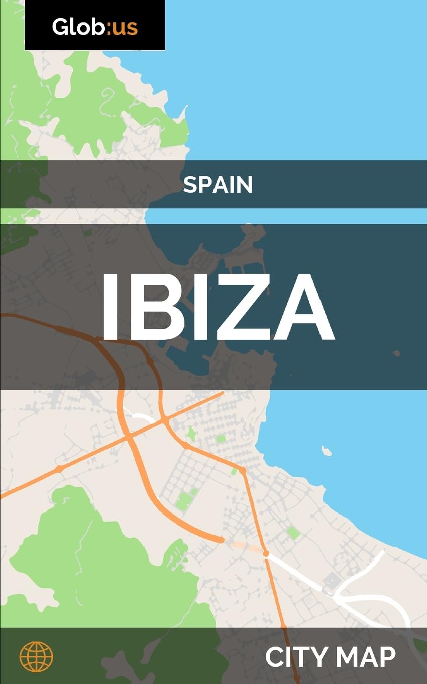Ibiza, Spain - City Map