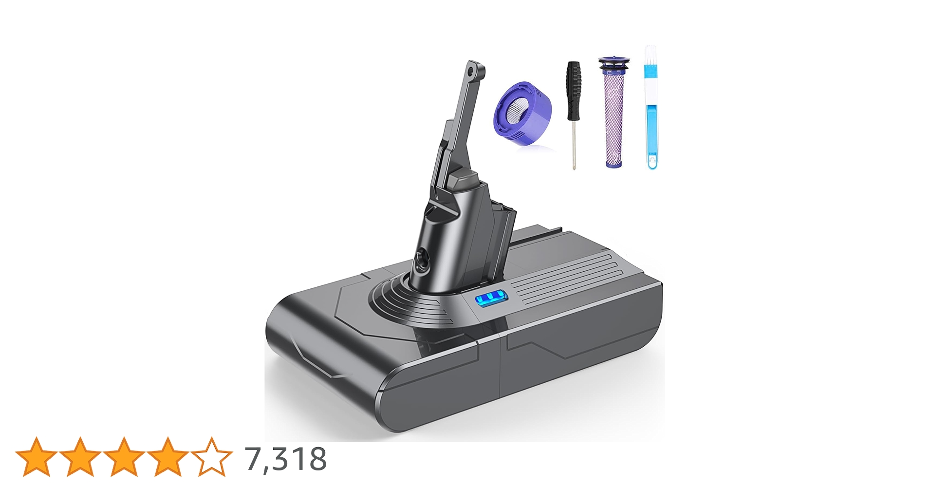 Amazon.co.jp: FLYLINKTECH ダイソン V8 バッテリー SV10 交換用 21.6V