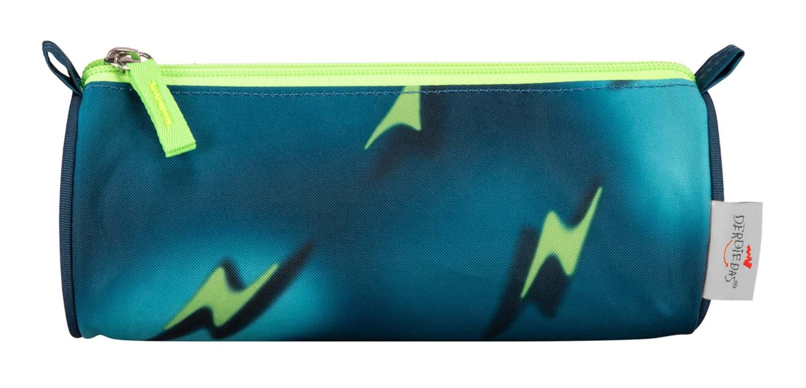 DerDieDas Tornister szkolny zestaw 5-częściowy ErgoFlex Superlight Magic Light, niebieski, ErgoFlex Superlight Set