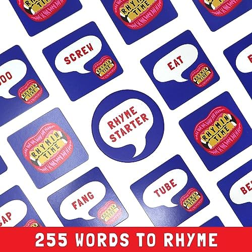 Lucky Egg Exciting Rhymin Time Party Game - Fun Family Games for 8+ Year Olds, 2-8 Players - Card Games for Adults & Kids - Perfect for Indoor & Outdoor Games Nights, Games Kids, Funny Games