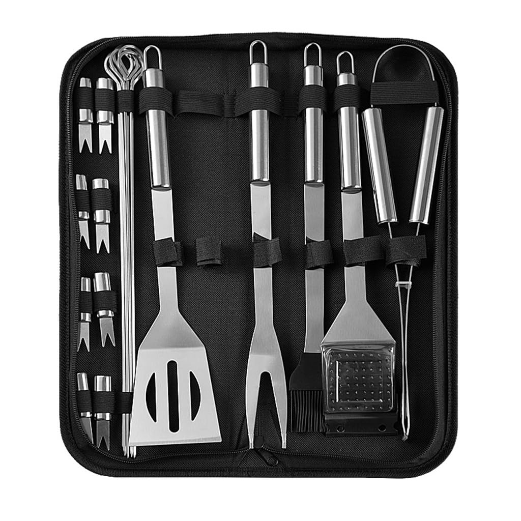 Barbecue Tool Set Stainless Steel Multi Functional Outdoor Combination Camping Barbecue Accessories