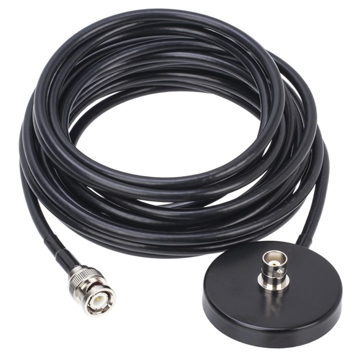 jojofuny Supporto Per Antenna Con Base Magnetica - Ricambio Per Auto Camion E Apparecchiature Radio Amatoriali